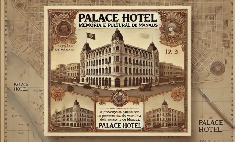 O Palace Hotel marco histórico e arquitetônico de Manaus