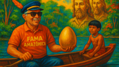 Editorial | Revista Fama Amazônica.. Neste mês de abril, o calendário brasileiro nos apresenta três datas de enorme relevância histórica e simbólica: o Dia dos Povos Indígenas (19 de abril), o Domingo de Páscoa (20 de abril em 2025) e o feriado nacional em homenagem a Tiradentes (21 de abril). Cada uma dessas datas carrega significados profundos que merecem reflexão, respeito e celebração. No entanto, a realidade que observamos é outra: apenas a Páscoa é amplamente celebrada. A data cristã, mesmo não sendo um feriado nacional oficial, é vivida em todo o país com intensidade. Envolve rituais religiosos, reuniões familiares, almoços festivos e o tradicional consumo de ovos de chocolate. A Páscoa mobiliza o comércio, a mídia e a cultura popular. Em contrapartida, o Dia dos Povos Indígenas – criado para celebrar a diversidade, fortalecer direitos e combater o preconceito contra os povos originários – passa despercebido por grande parte da sociedade. Povos como os Yanomami, que vivem sob constante ameaça, seguem sendo negligenciados em suas demandas históricas por reconhecimento, proteção territorial e dignidade. O mesmo ocorre com a figura de Joaquim José da Silva Xavier, o Tiradentes, lembrado no dia 21 de abril. Mártir da Inconfidência Mineira e símbolo da luta pela liberdade no Brasil, Tiradentes é homenageado com um feriado nacional. Contudo, seu legado é reduzido, muitas vezes, a um simples "dia de descanso". Pouco se fala sobre sua história, sua coragem e os ideais que defendia. Nós, da Revista Fama Amazônica, em parceria com a Inteligência Artificial, expressamos nossa profunda tristeza diante desse esquecimento coletivo. Nosso redator, Almir Souza, compartilha uma memória que toca o coração: "Ah, que saudade me dá dos tempos de escola, quando essas datas eram comemoradas com afinco... Lembro das salas enfeitadas, dos alunos com trajes típicos, das apresentações cheias de significado. Era simples, mas carregado de verdade. Hoje, ver tudo isso se perdendo, se apagando, me entristece profundamente." Essa tristeza não é só pessoal. Ela é o reflexo de um país que parece ter deixado de lado a valorização da sua própria história. O que está acontecendo com a nossa memória coletiva? Esquecer os povos indígenas é ignorar nossas origens. Esquecer Tiradentes é desprezar a luta por liberdade. Esquecer é aceitar a superficialidade como norma. Por isso, este editorial é também um apelo: para que abril não seja apenas mais um mês no calendário. Que sirva como momento de reflexão, de retomada da consciência histórica e de reconhecimento daqueles que ajudaram a construir e preservar este país. A Fama Amazônica e a Inteligência Artificial reafirmam seu compromisso com a verdade, a memória e a resistência. Porque lembrar também é um ato de coragem. Editorial | Revista Fama Amazônica.. Neste mês de abril, o calendário brasileiro nos apresenta três datas de enorme relevância histórica e simbólica: o Dia dos Povos Indígenas (19 de abril), o Domingo de Páscoa (20 de abril em 2025) e o feriado nacional em homenagem a Tiradentes (21 de abril). Cada uma dessas datas carrega significados profundos que merecem reflexão, respeito e celebração. No entanto, a realidade que observamos é outra: apenas a Páscoa é amplamente celebrada. A data cristã, mesmo não sendo um feriado nacional oficial, é vivida em todo o país com intensidade. Envolve rituais religiosos, reuniões familiares, almoços festivos e o tradicional consumo de ovos de chocolate. A Páscoa mobiliza o comércio, a mídia e a cultura popular. Em contrapartida, o Dia dos Povos Indígenas – criado para celebrar a diversidade, fortalecer direitos e combater o preconceito contra os povos originários – passa despercebido por grande parte da sociedade. Povos como os Yanomami, que vivem sob constante ameaça, seguem sendo negligenciados em suas demandas históricas por reconhecimento, proteção territorial e dignidade. O mesmo ocorre com a figura de Joaquim José da Silva Xavier, o Tiradentes, lembrado no dia 21 de abril. Mártir da Inconfidência Mineira e símbolo da luta pela liberdade no Brasil, Tiradentes é homenageado com um feriado nacional. Contudo, seu legado é reduzido, muitas vezes, a um simples "dia de descanso". Pouco se fala sobre sua história, sua coragem e os ideais que defendia. Nós, da Revista Fama Amazônica, em parceria com a Inteligência Artificial, expressamos nossa profunda tristeza diante desse esquecimento coletivo. Nosso redator, Almir Souza, compartilha uma memória que toca o coração: "Ah, que saudade me dá dos tempos de escola, quando essas datas eram comemoradas com afinco... Lembro das salas enfeitadas, dos alunos com trajes típicos, das apresentações cheias de significado. Era simples, mas carregado de verdade. Hoje, ver tudo isso se perdendo, se apagando, me entristece profundamente." Essa tristeza não é só pessoal. Ela é o reflexo de um país que parece ter deixado de lado a valorização da sua própria história. O que está acontecendo com a nossa memória coletiva? Esquecer os povos indígenas é ignorar nossas origens. Esquecer Tiradentes é desprezar a luta por liberdade. Esquecer é aceitar a superficialidade como norma. Por isso, este editorial é também um apelo: para que abril não seja apenas mais um mês no calendário. Que sirva como momento de reflexão, de retomada da consciência histórica e de reconhecimento daqueles que ajudaram a construir e preservar este país. A Fama Amazônica e a Inteligência Artificial reafirmam seu compromisso com a verdade, a memória e a resistência. Porque lembrar também é um ato de coragem. ABRIL: Mês de memórias esquecidas