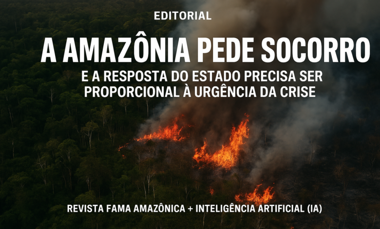 A Amazônia pede socorro