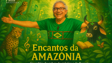 O programa Encanto da Amazonia, mostrando o cotidiano amazônico, a cultura, a arte, a religião, o folclore e as lendas da região Amazônica.