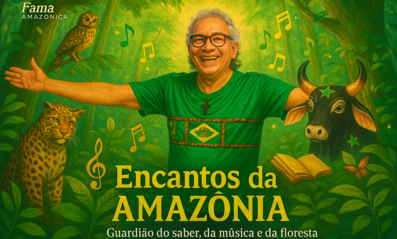 O programa Encanto da Amazonia, mostrando o cotidiano amazônico, a cultura, a arte, a religião, o folclore e as lendas da região Amazônica.