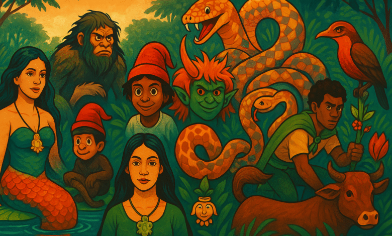 As Lendas Amazônicas na Literatura, Arte e Mídia Contemporânea