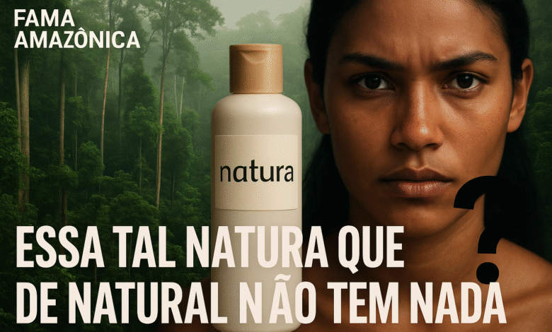 Essa tal Natura que de natural não tem nada
