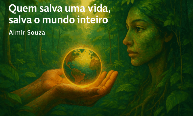 Quem salva uma vida, salva o mundo