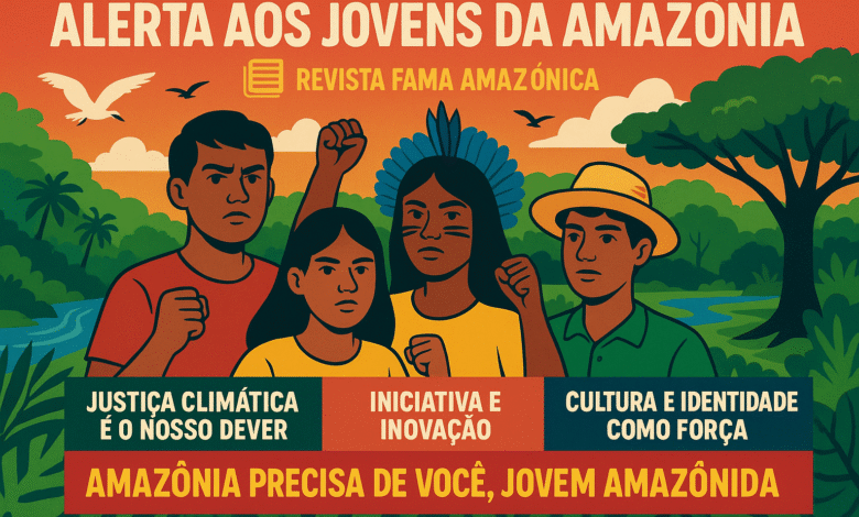 🌿 ALERTA AOS JOVENS DA AMAZÔNIA