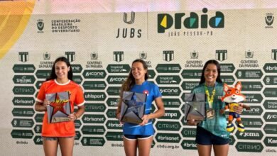 Nadadora amazonense Kathleen Manuella-Fatura bronze no JUBs Praia 2025