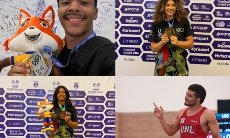 Atletas de wrestling faturam mais quatro medalhas para o Amazonas na etapa final dos JUBs 2025