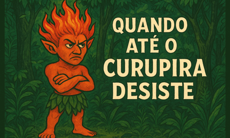 Curupira Desiste da COP30: Quando Até a Lenda Perde a Paciência