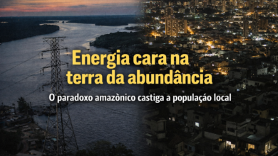 Energia cara na terra da abundância