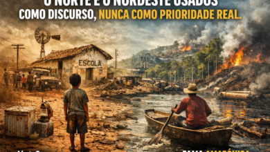 O Norte e o Nordeste usados como discurso, nunca como prioridade real