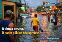 A chuva ensina, mas o poder público não aprende