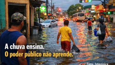 A chuva ensina, mas o poder público não aprende