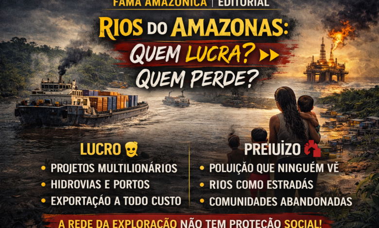 Rios do Amazonas: desenvolvimento para quem?