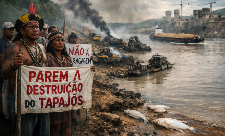 O Tapajós não está represado — está sitiado