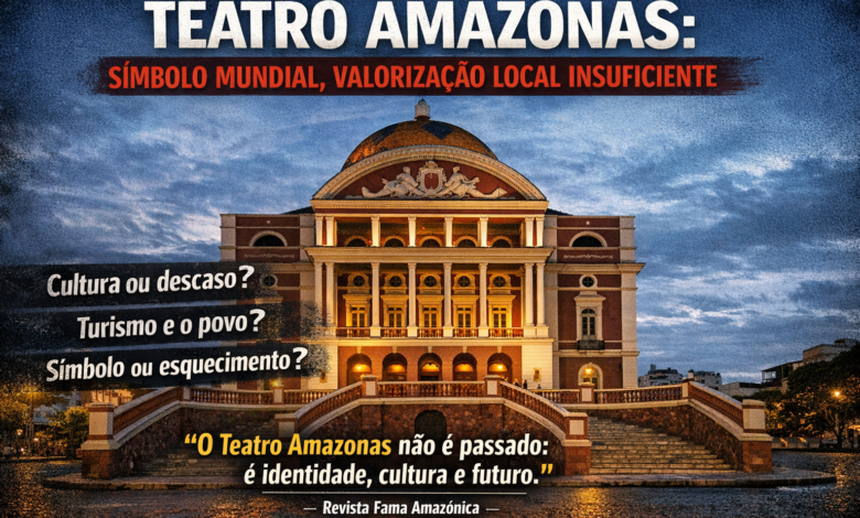 Teatro Amazonas: Símbolo Mundial, Valorização Local Insuficiente