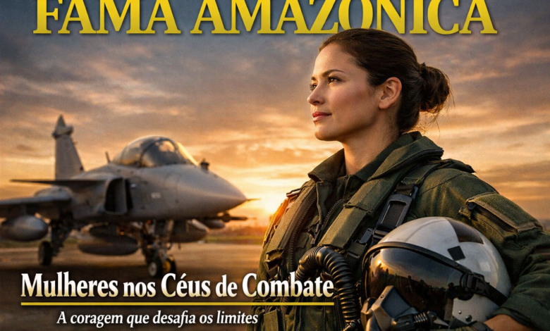 Mulheres nos Céus de Combate: quando a coragem ganha asas