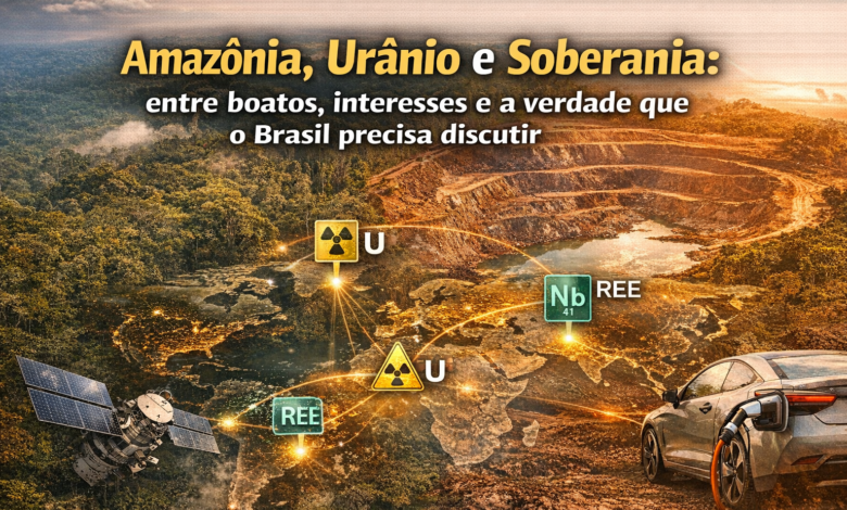 Amazônia, Urânio e Soberania: entre boatos, interesses e a verdade que o Brasil precisa discutir