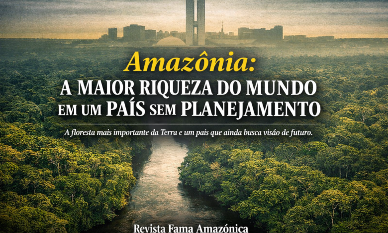 Amazônia: A Maior Riqueza do Mundo em um País Sem Planejamento