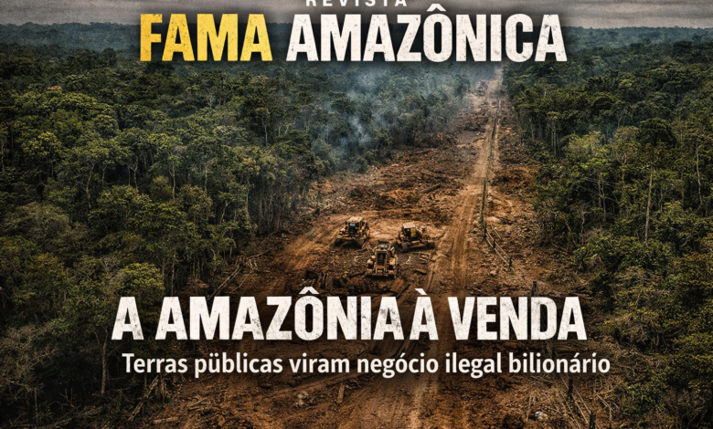 A Amazônia à venda: terras públicas viram negócio ilegal bilionário